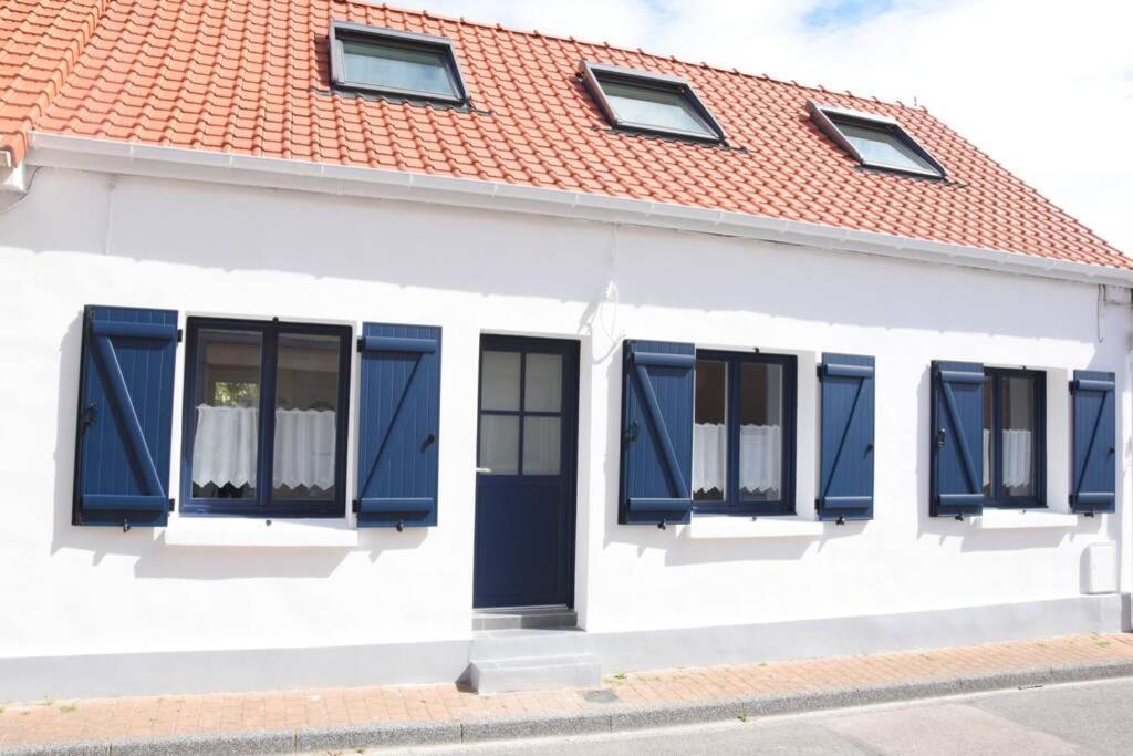 Maison au bord de la plage Sangatte Eksteriør bilde