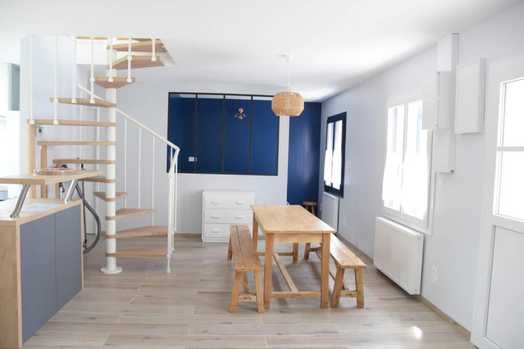 Maison au bord de la plage Sangatte Eksteriør bilde