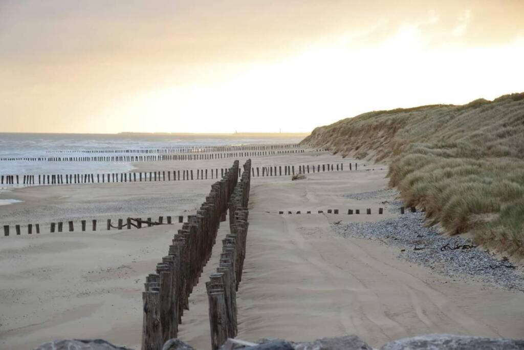 Maison au bord de la plage Sangatte Eksteriør bilde